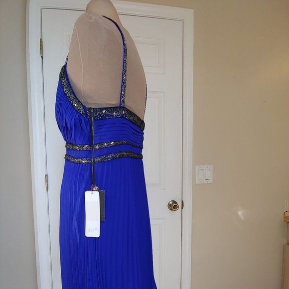 NWT Sue Wong  style N9366 in Saphire Color Size 12 - Picture 3 of 5